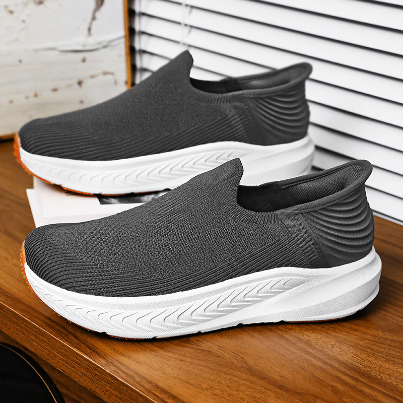 Men'S Fashion Footwear - Tênis de Malha para Corrida, Sneakers