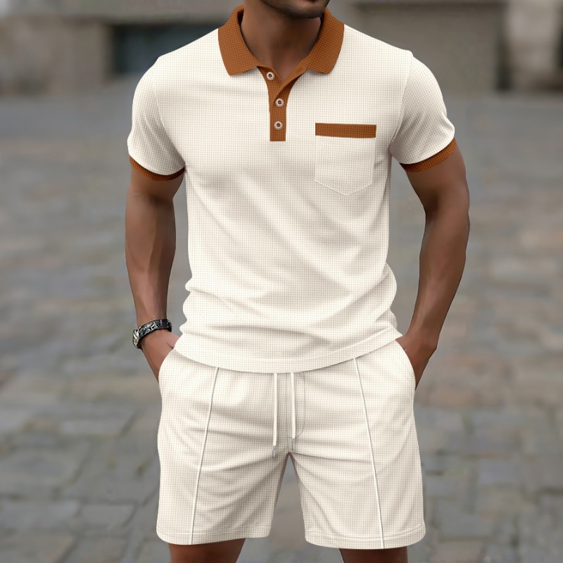 Queer Men'S Fashion - Conjunto Casual de Moda Masculina Verão
