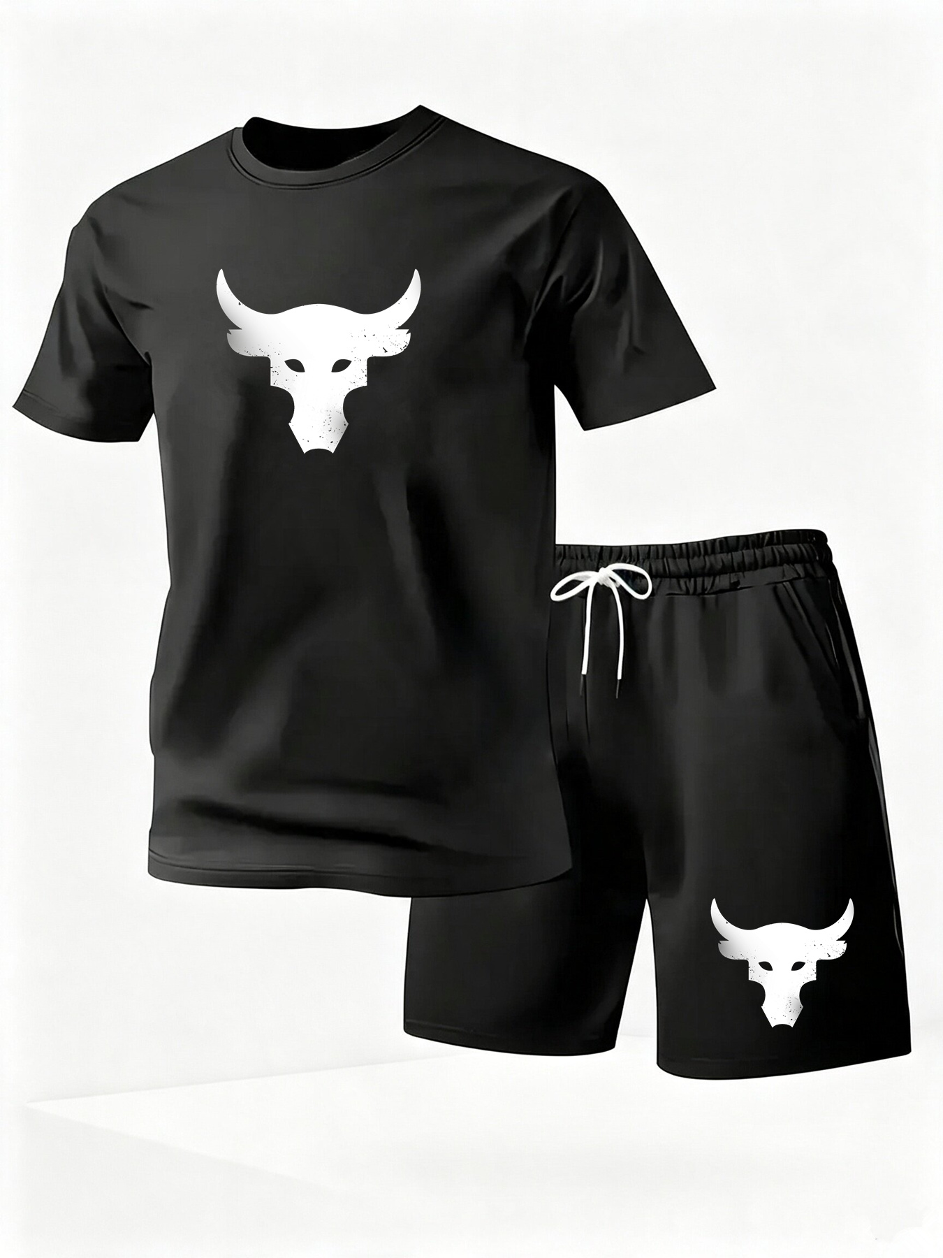 Queer Men'S Fashion - Conjunto de Camiseta de Manga Curta
