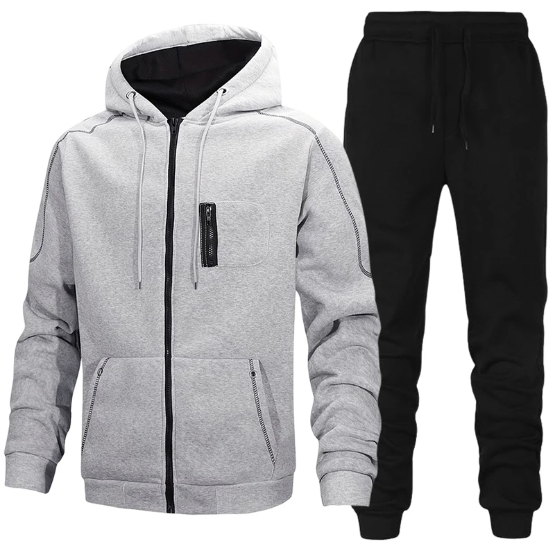 Jacket Mens Fashion - Conjunto de Moletom Masculino Fashion, Casaco