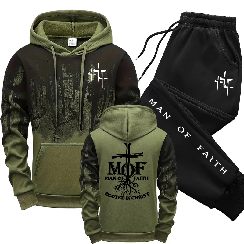 Men'S Fashion Outfits - Conjunto de Moletom Masculino Man of