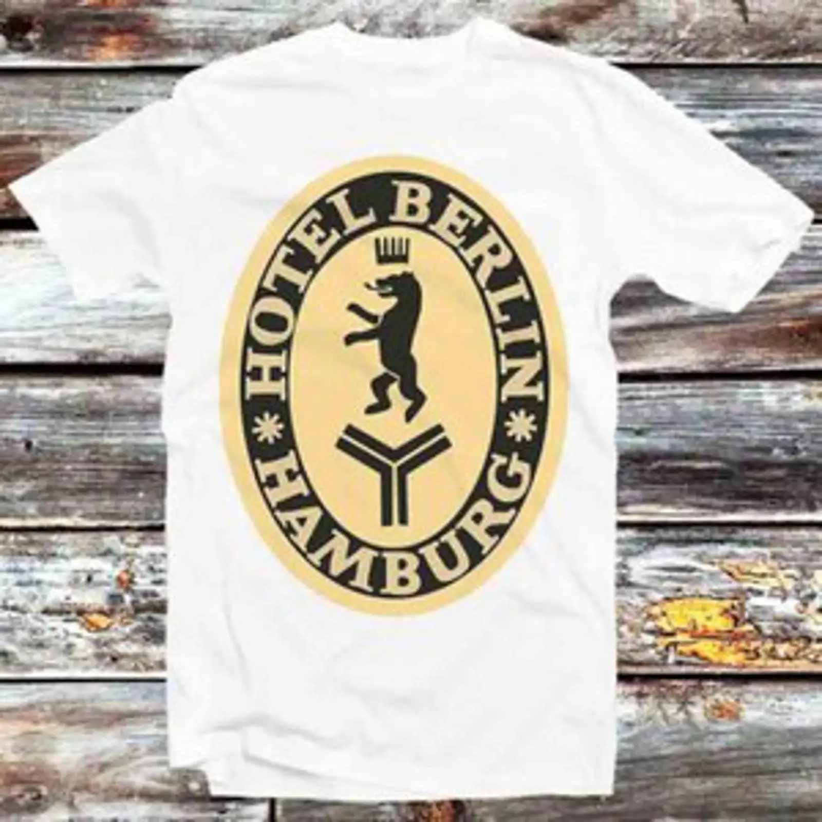 Men'S Fashion Hamburg - Camiseta com logotipo do Hotel Berlin