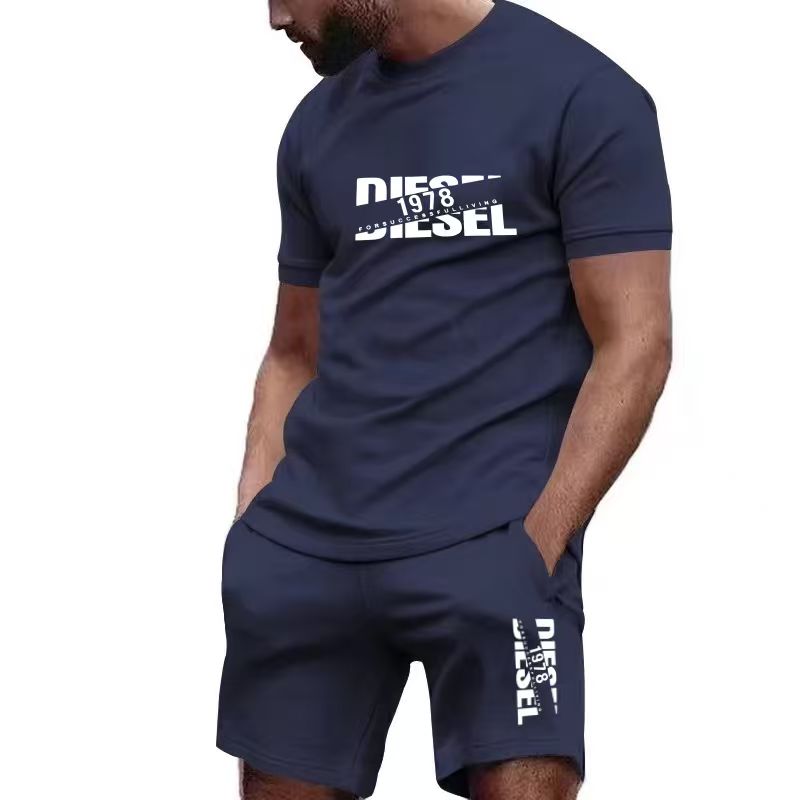 Queer Men'S Fashion - Conjunto Masculino de Verão 2026: Camiseta