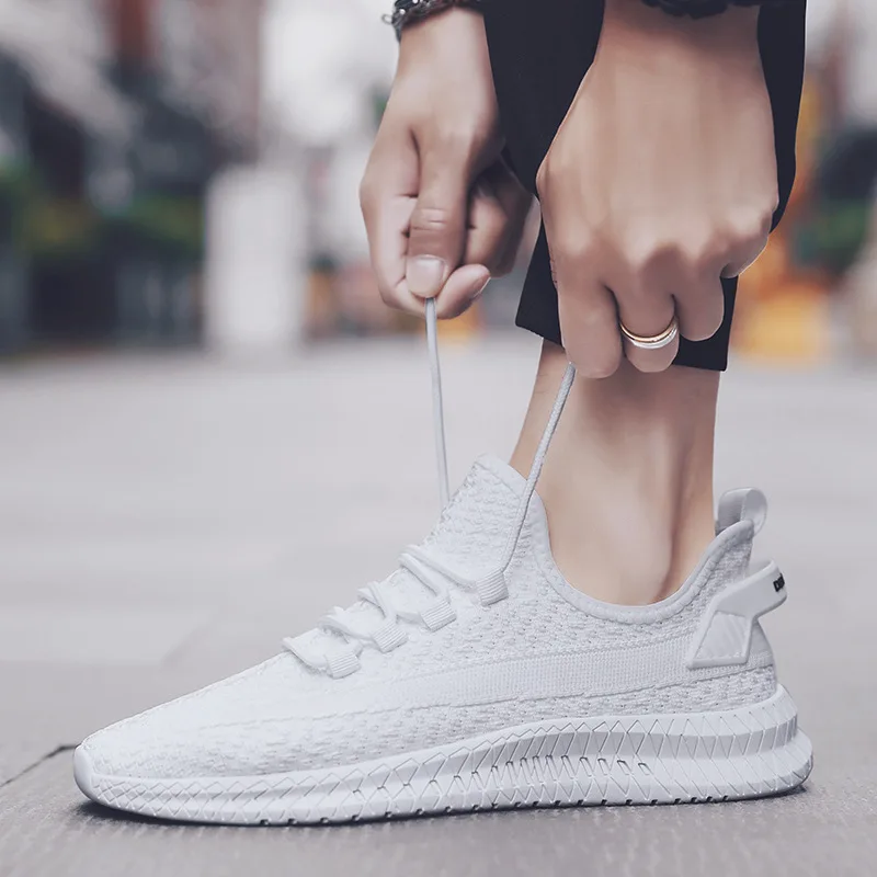 Men'S Fashion Footwear - Tênis Masculino Trançado 2025: Nova Marca,
