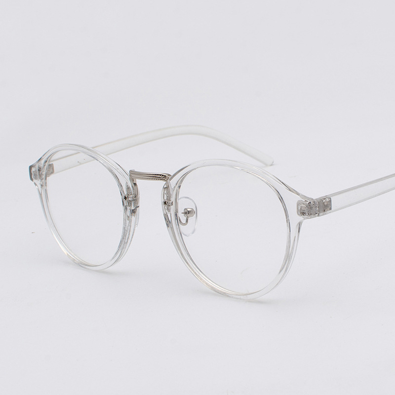 Men'S Fashion Glasses 2026 - Moda transparente óculos redondos armação clara