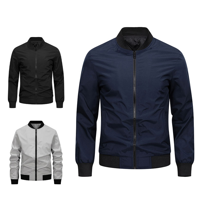 Men'S Fashion Light Jacket - Primavera outono jaquetas casuais masculinas moda