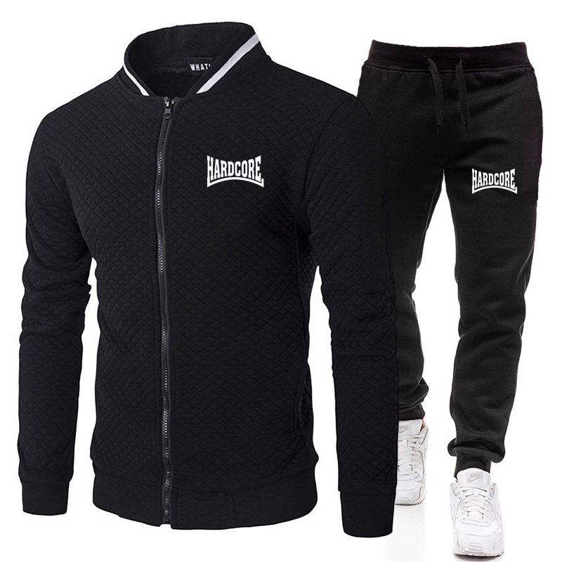 Jacket Mens Fashion - Conjunto de Jaqueta Masculina HARDCORE para
