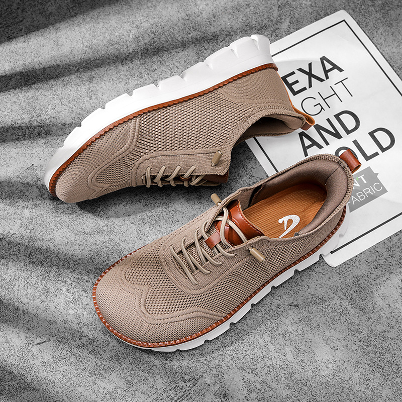 Men'S Fashion Footwear - Homens elegantes caixa larga sapatos descalços