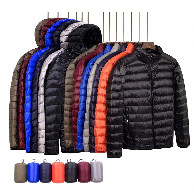 Men'S Fashion Light Jacket - Nova marca outono inverno luz para
