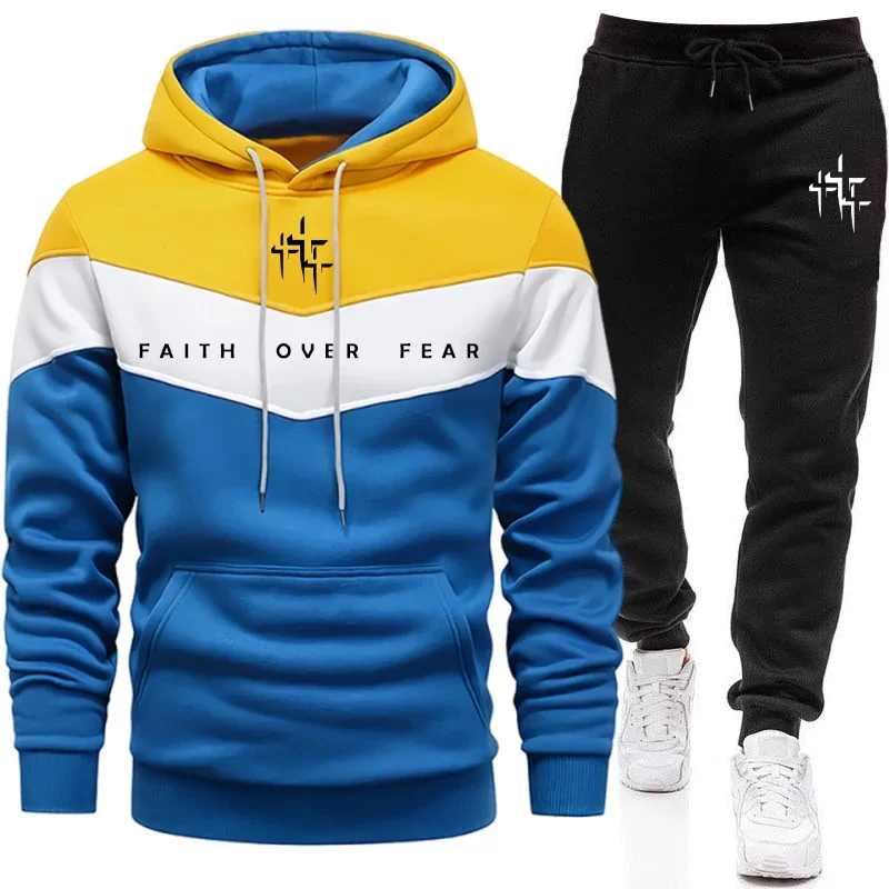 Conjunto Masculino Faith Over  - Men'S Fashion Outfits avaliação e preço