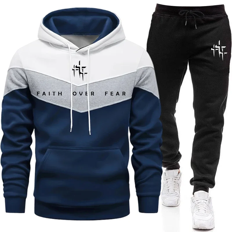 Conjunto Masculino Faith Over  - Men'S Fashion Outfits avaliação e preço