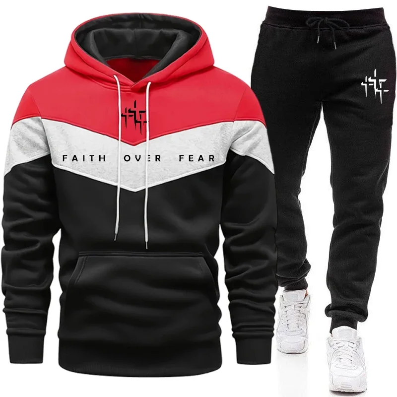 Conjunto Masculino Faith Over  - Men'S Fashion Outfits avaliação e preço