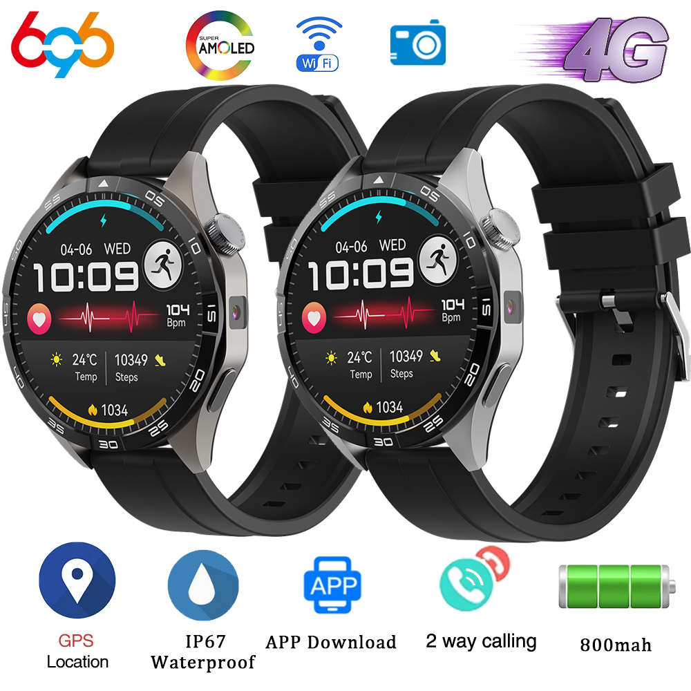 Tela amoled 4g chamada relógio - Men'S Fashion App avaliação e preço