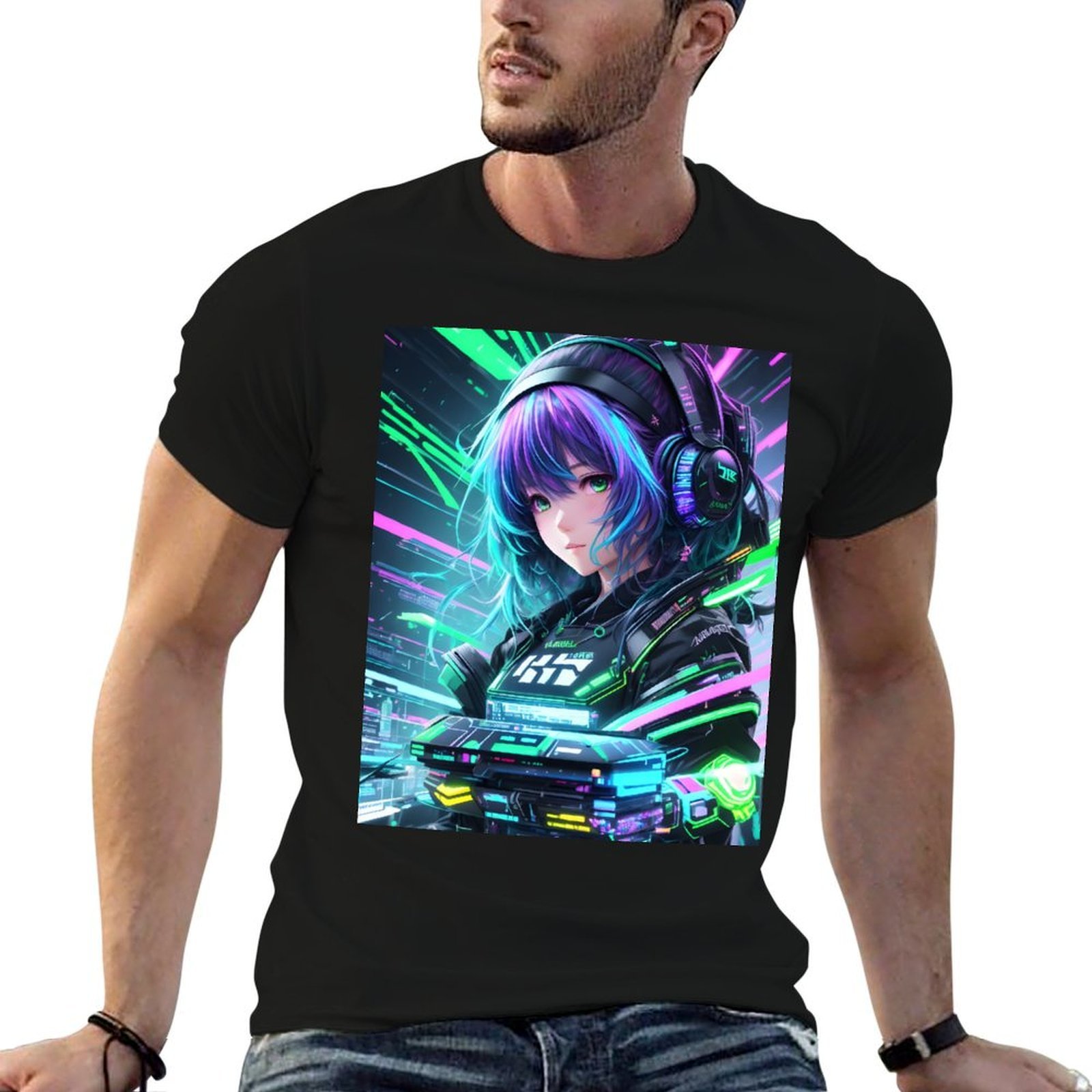 Hacker Girl - Cyberpunk Hackin - Mens Fashion Hacks avaliação e preço