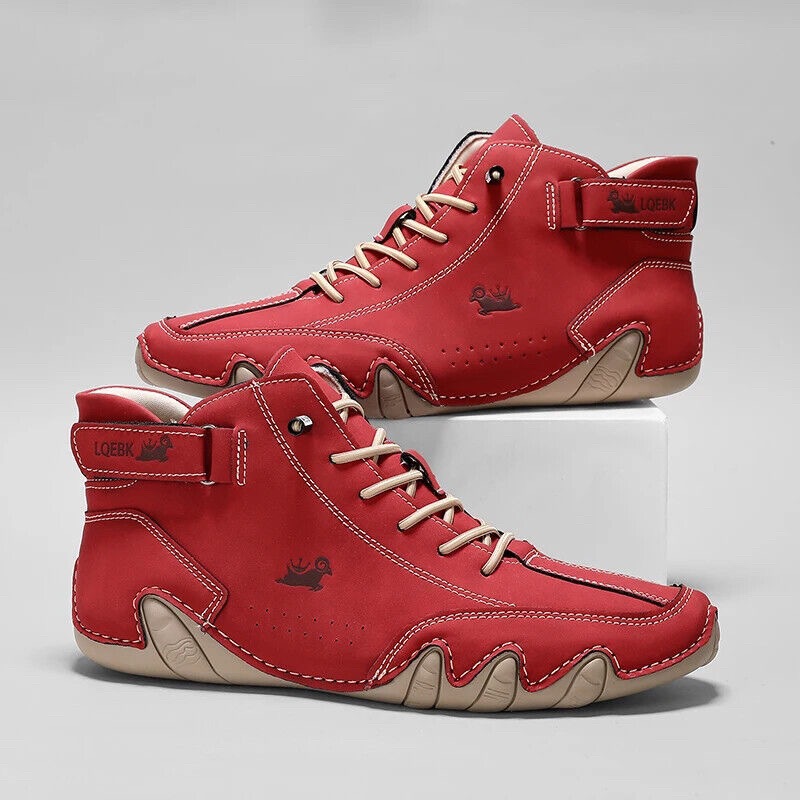 Tênis Casuais de Couro para Ho - Men'S Fashion Footwear avaliação e preço