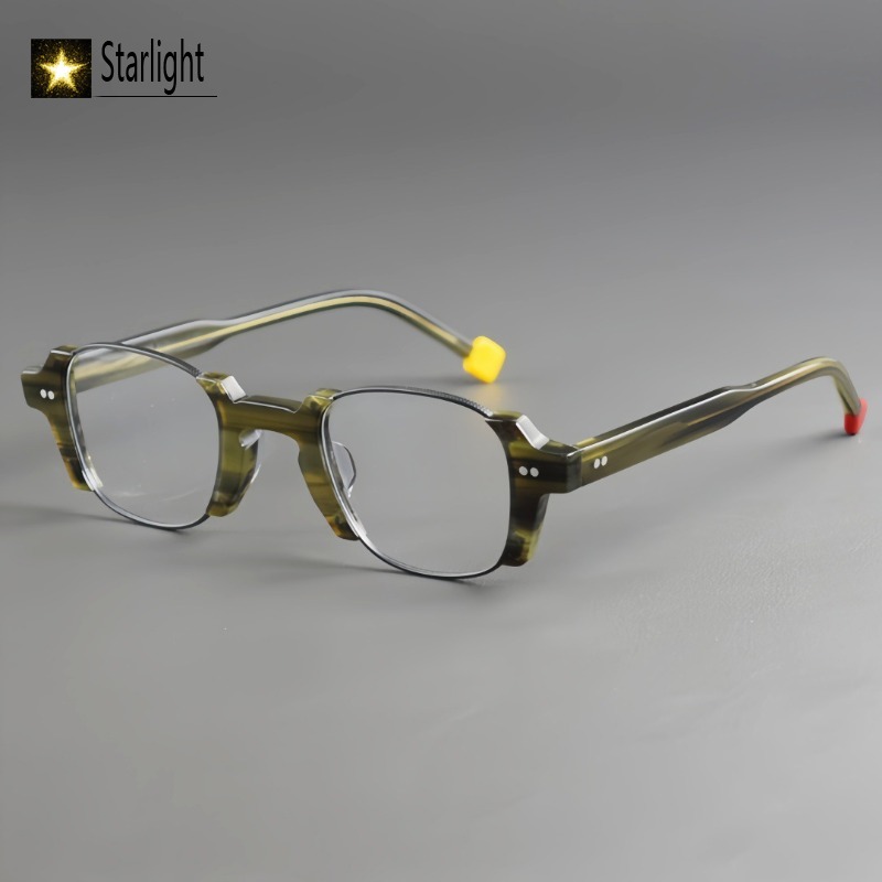 Armação de Óculos Retrô de Ace - Men'S Fashion Glasses 2026 avaliação e preço