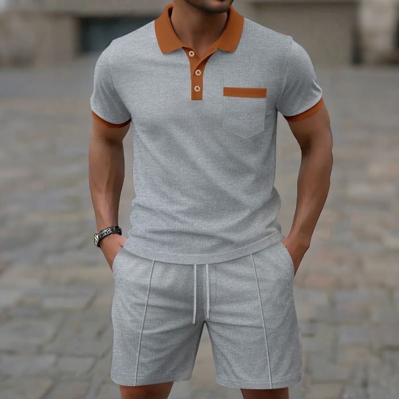 Conjunto Casual de Moda Mascul - Queer Men'S Fashion avaliação e preço