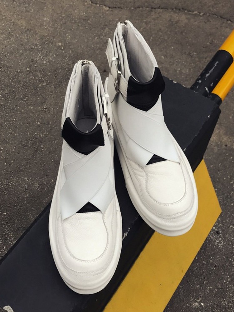 Moda artesanal masculina retal - Men'S Fashion Footwear avaliação e preço