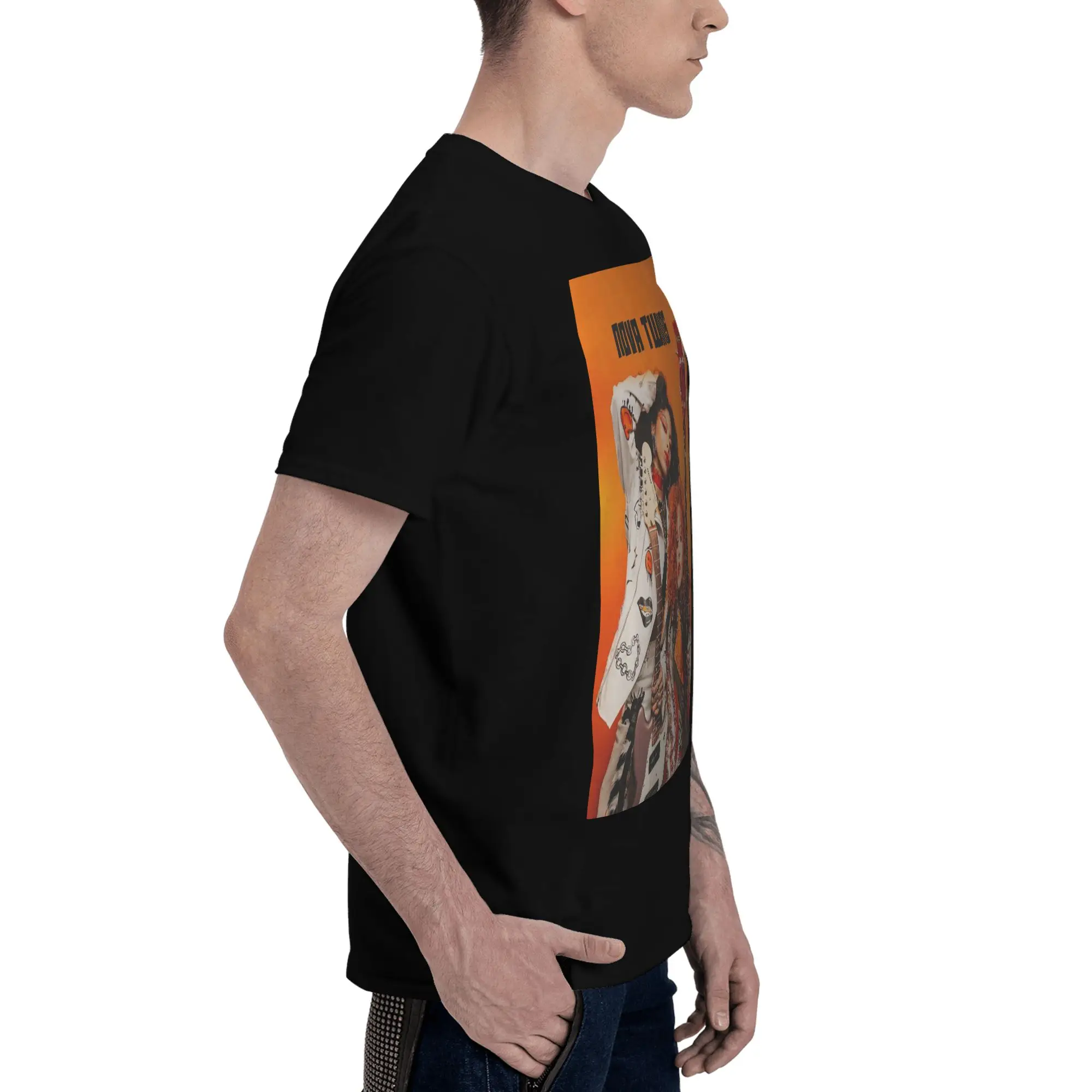 Nova Twins 100% algodão camise - Men'S Fashion Nova Shorts avaliação e preço