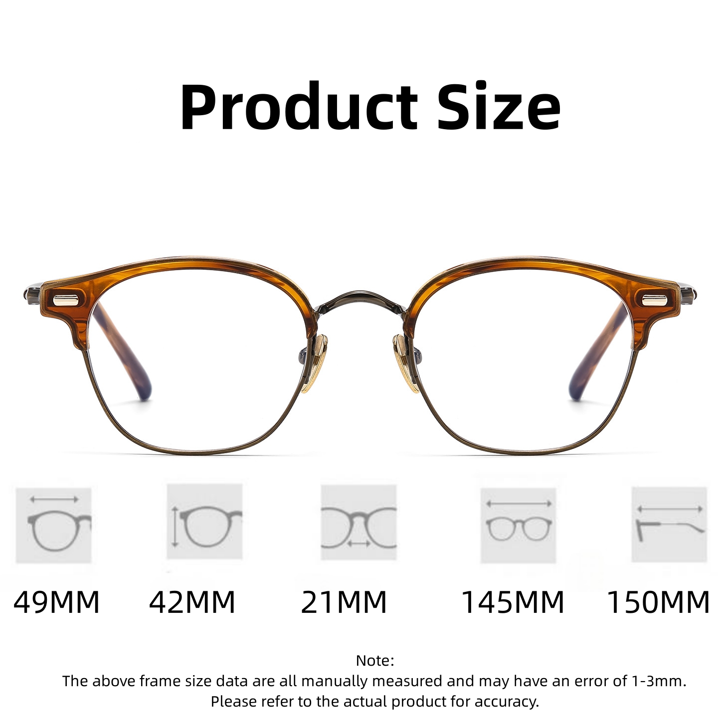 Óculos FIRADA Elegantes e Conf - Men'S Fashion Glasses 2026 avaliação e preço