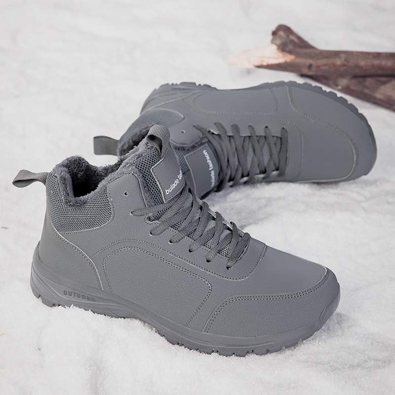 Botas masculinas de inverno bo - Men'S Fashion Footwear avaliação e preço