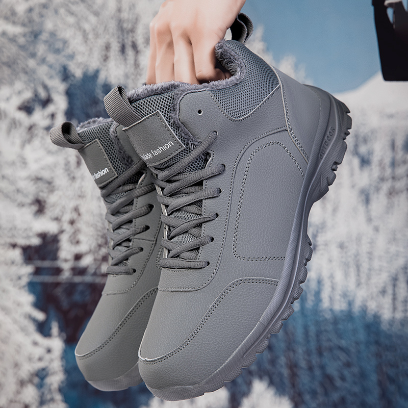 Botas masculinas de inverno bo - Men'S Fashion Footwear avaliação e preço