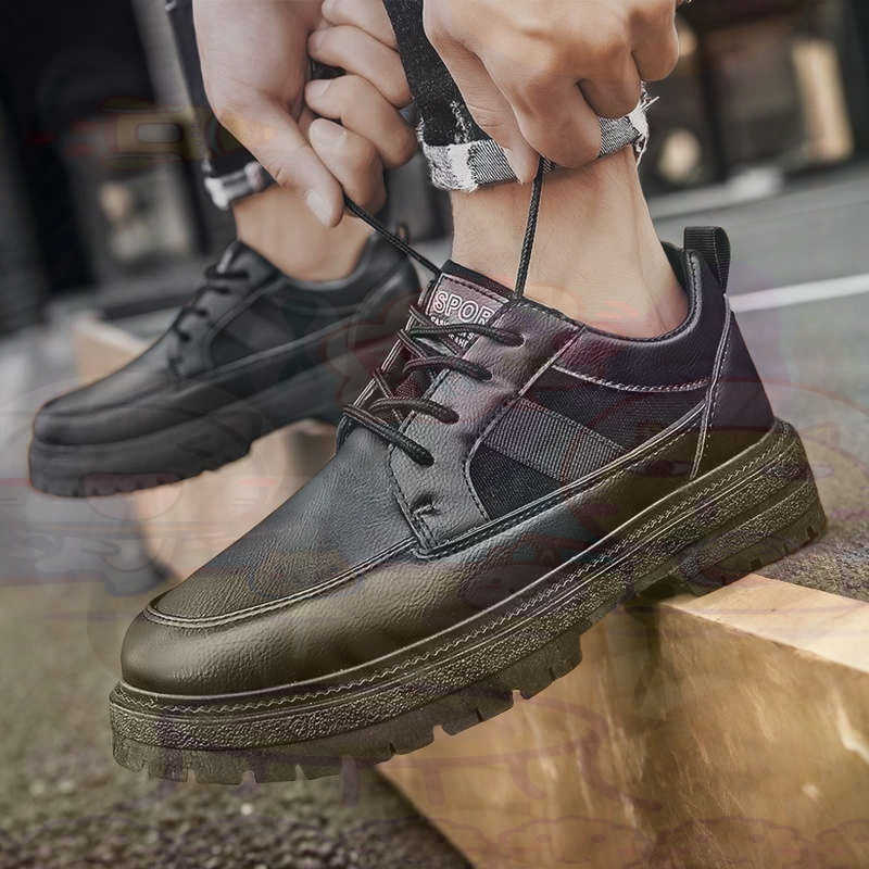 Escuro natural couro moda form - Men'S Fashion Outfit Ideas avaliação e preço