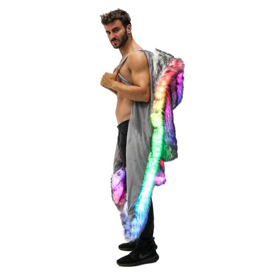 Casaco de pele sintética mascu - Men'S Fashion Light Jacket avaliação e preço