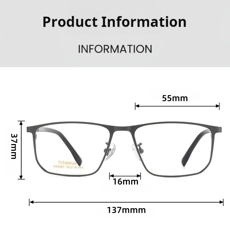 Óculos de Grau Masculinos MOMO - Men'S Fashion Glasses 2026 avaliação e preço