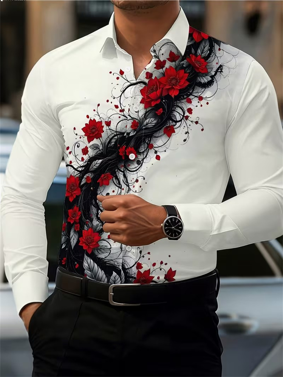 Camisa Masculina de Manga Long - Men'S Fashion Outfits avaliação e preço