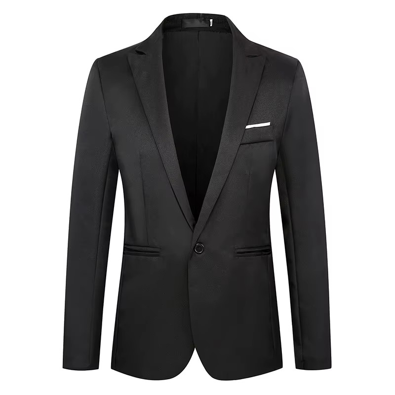 Blazer de manga comprida monoc - Men'S Fashion Light Jacket avaliação e preço