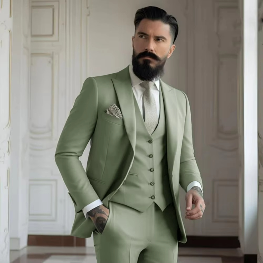 Ternos de casamento cáqui para - Men'S Fashion Khaki Pants avaliação e preço
