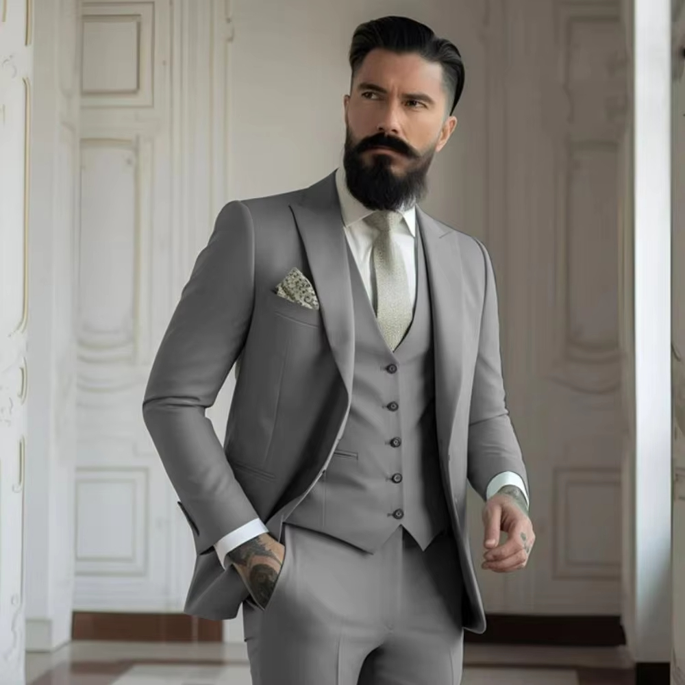Ternos de casamento cáqui para - Men'S Fashion Khaki Pants avaliação e preço