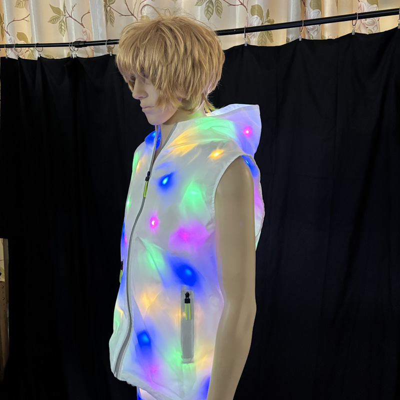 Colete brilhante jaqueta traje - Men'S Fashion Light Jacket avaliação e preço