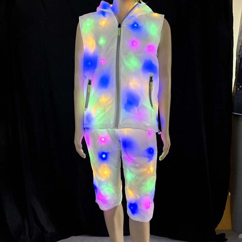 Colete brilhante jaqueta traje - Men'S Fashion Light Jacket avaliação e preço