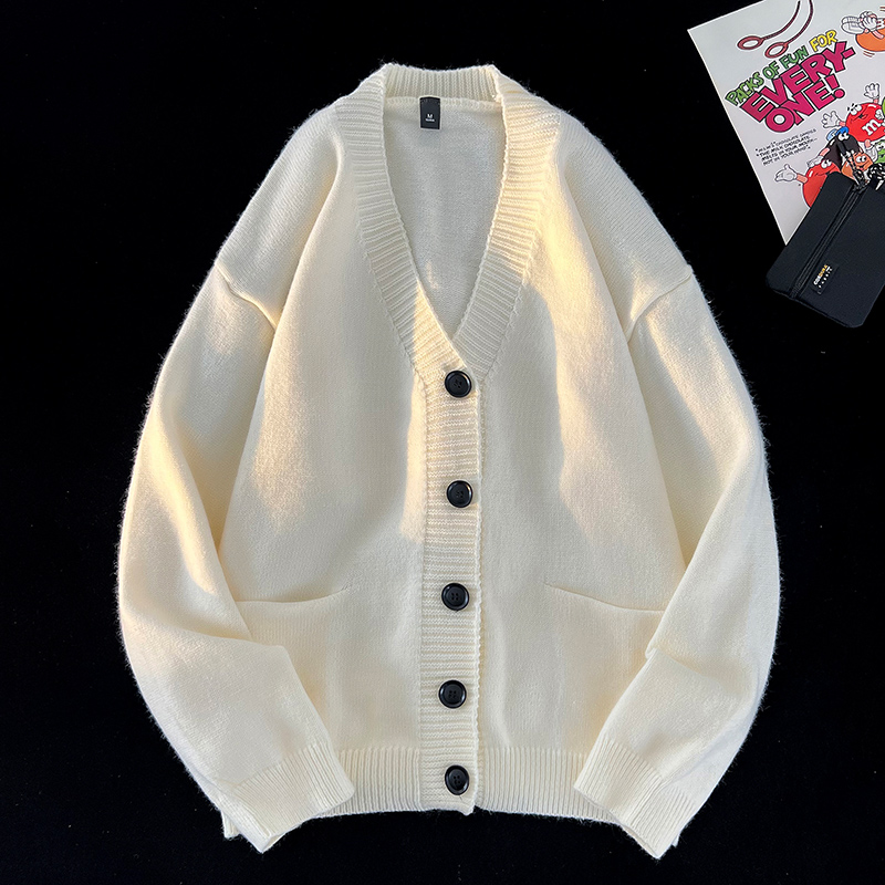 Cardigã casual com nervuras ma - Men'S Fashion Light Jacket avaliação e preço